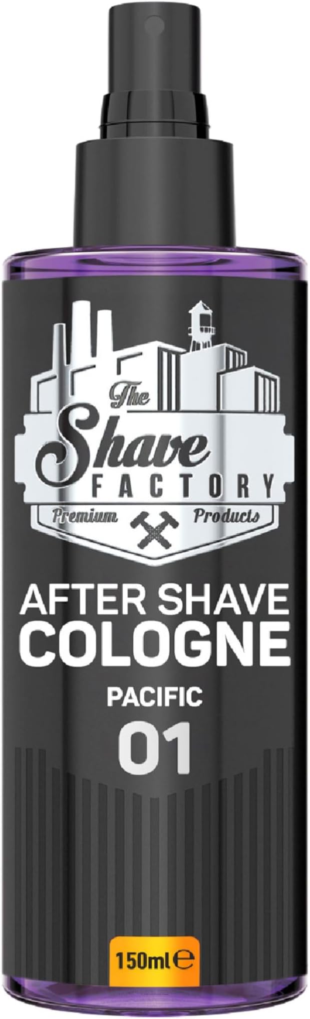 The Shave Factory After Shave Cologne 01 Pacific 500ml 16.90 fl oz