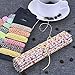 Outus Gift Twine Colorful Twine Gift DIY Packing Twine Natural Cotton Twine for Christmas Arts Crafts, 18 Colors Totally 145 Yards
