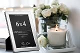 Fabian Clarke London Silver Plated Photo Frame 6x4 Satin Tarnish Protected view 3