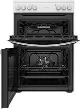 Indesit 60cm Double Oven Electric Cooker White ID67V9KMW view 7