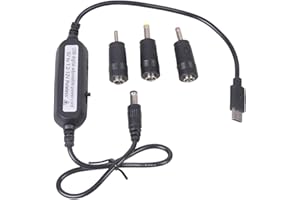 5V USB C to 1.2V 3V 4.5V 6V 9V 12V Voltages Step Up Converter Cable Power Supply Step Up Voltages