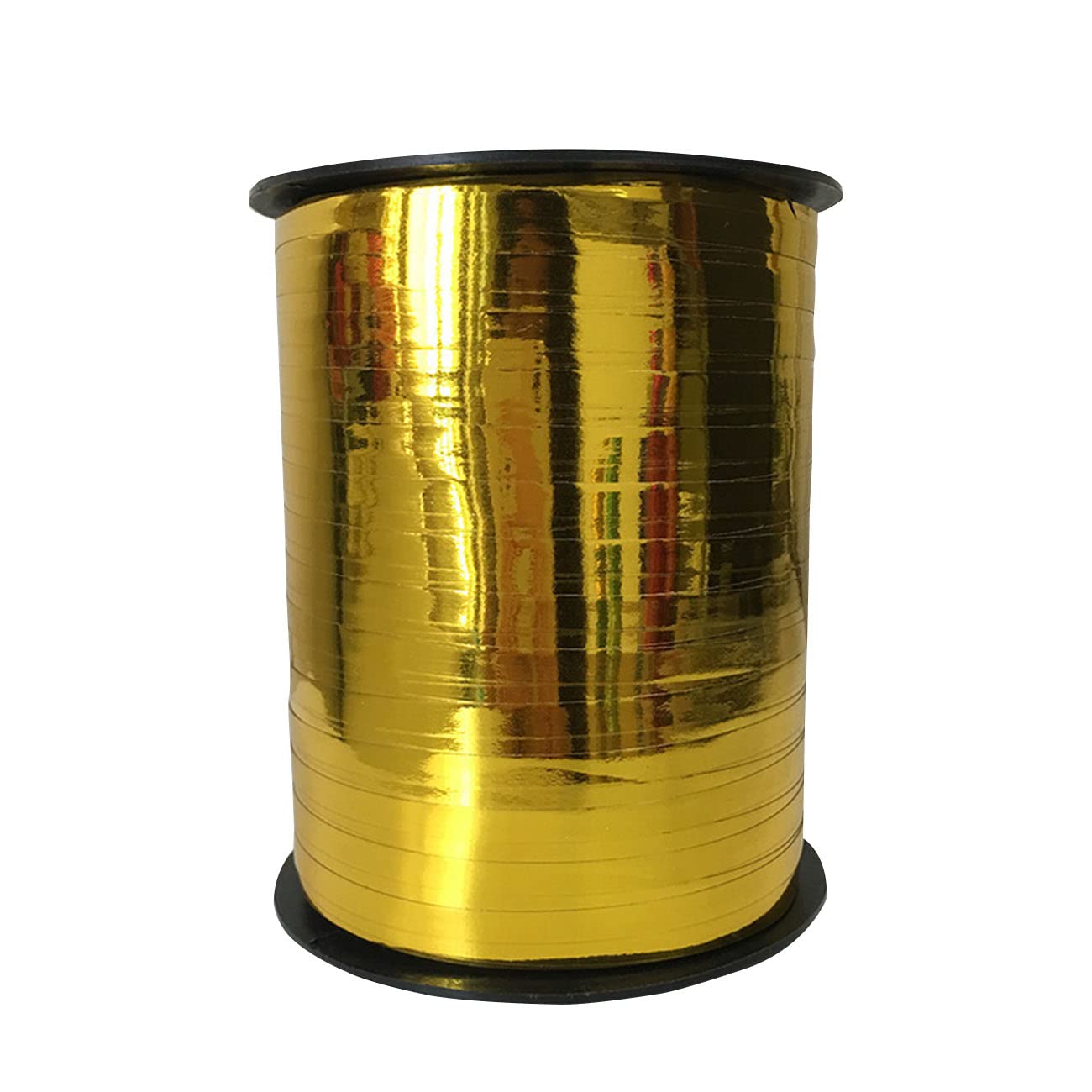 Ainmto 500 Yards(450M) Gold Curling Balloon Ribbon Balloon String Perfect for Gift Wrapping and DIY Crafts Supplies