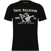 True Religion Men's Metallic Buddha Graphic Tee