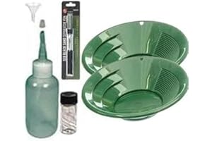 Sluice Monkey (2 Pack) 10" Green Gold pan panning kit