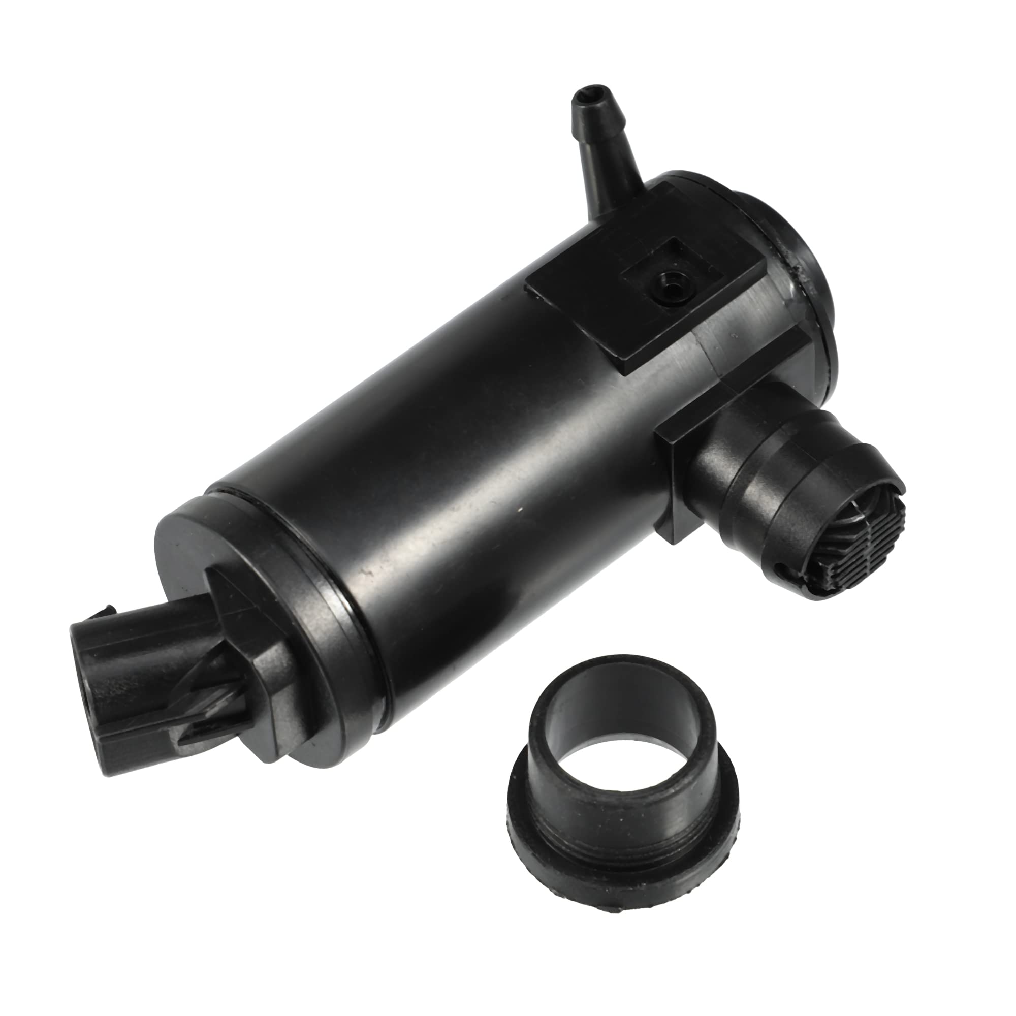 Photo 1 of ACROPIX Windshield Washer Motor Pump with Grommet 76806-TBA-A01 for Honda Civic 2016-2020 for Honda Insight 2019-2021 - Pack of 1 Black