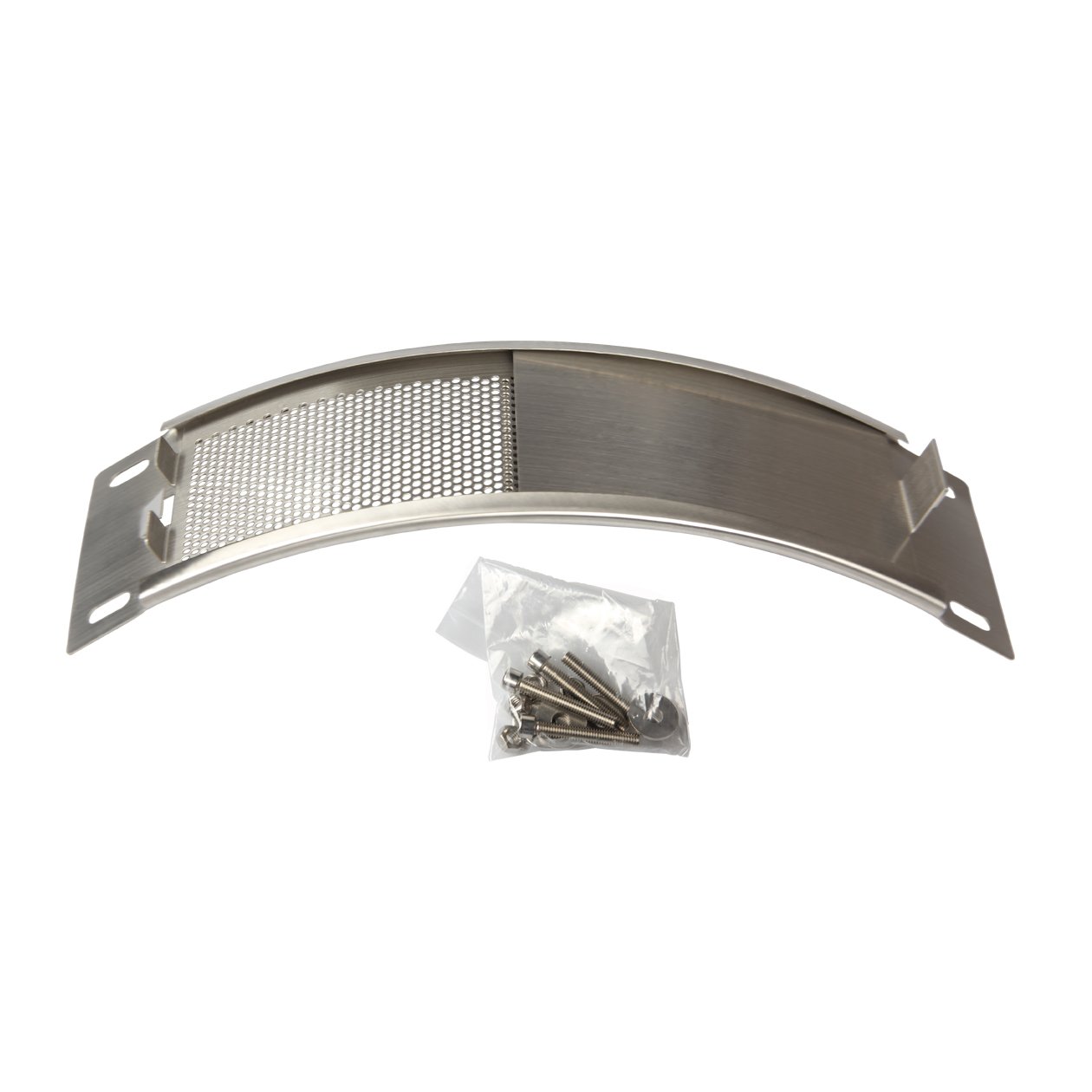 Dracarys Green Egg Replacement Parts Stainless Steel Draft Door Kit BBQ Parts Big Green Egg Parts Accessories Fit for Medium & Large Big Egg Grill, with Punched Mesh Screen