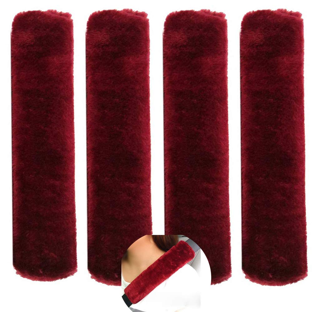 Best plush soft car seat belt cover