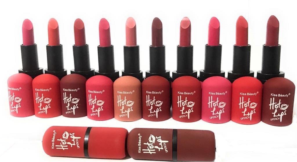 beauty model matte lipstick