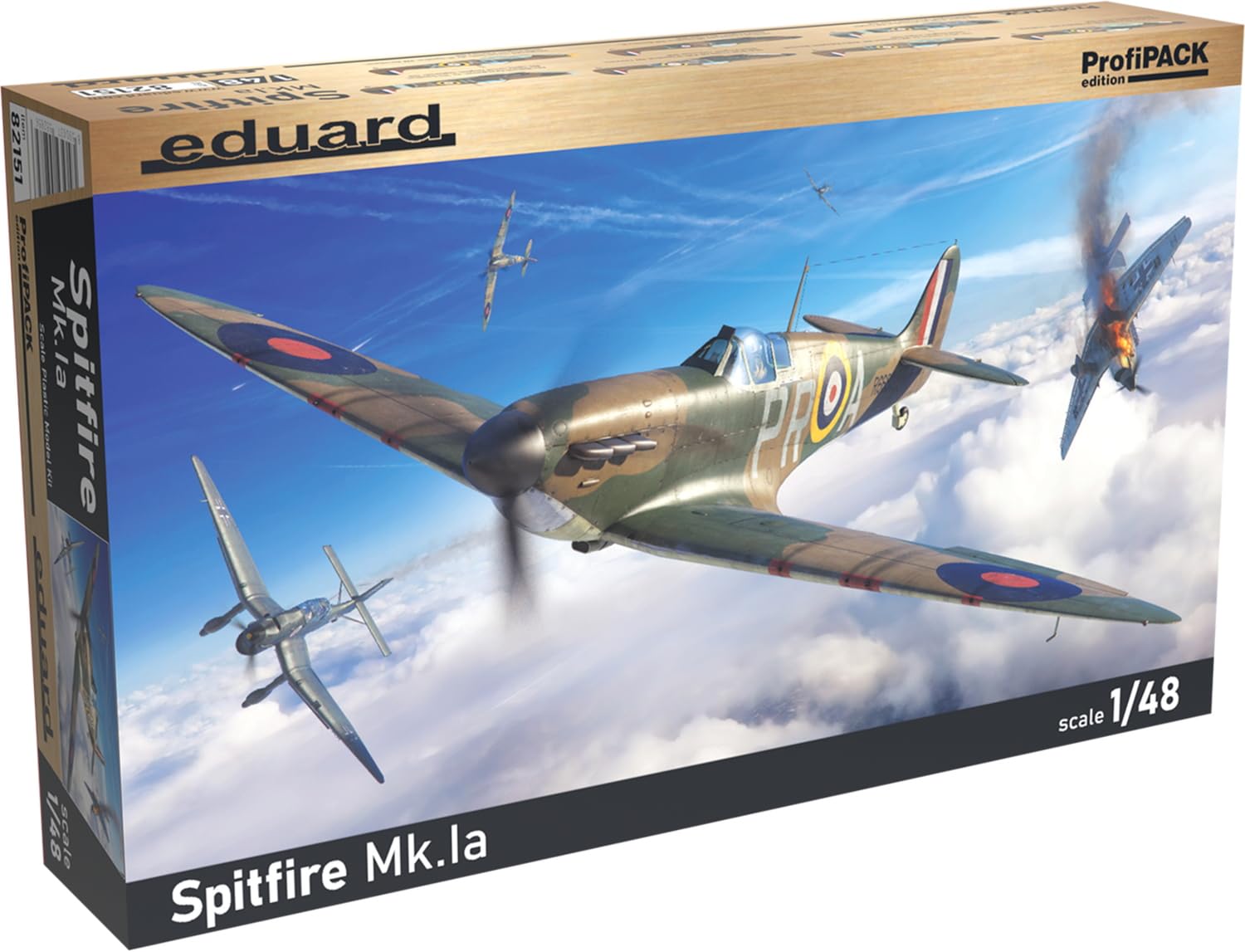 Eduard Kit 1:48 Profipack - Spitfire Mk.Ia