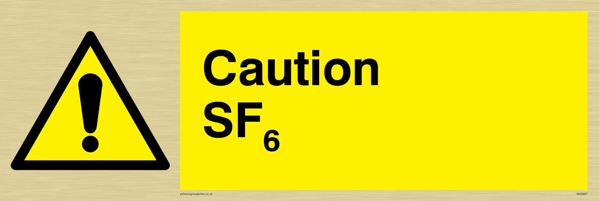 Caution SF6