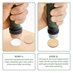 SENROG 12 in 1 Hole Punch Set, Hollow Punch Set for