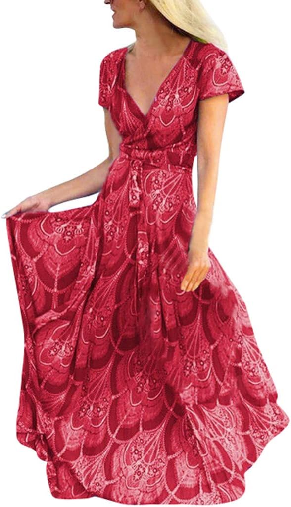 red pleated maxi dress