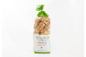 MINOS Tsiknakis Rusks | Pure ingredients | No Preservatives | All Natural | Cretan Bread Rusks (Whole Meal Wheat Organic, 600g)