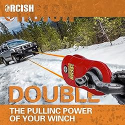 ORCISH 10 Ton Snatch Block, 22,000 LBS Capacity