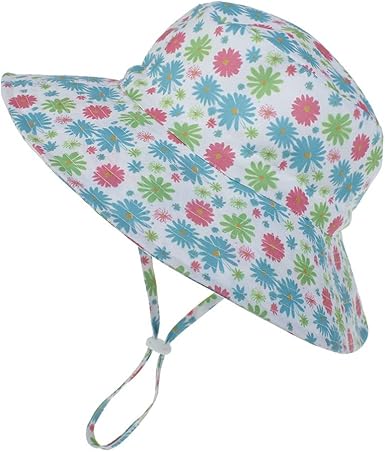 infant bucket hat with strap