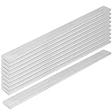 ZEONHAK 10 PCS 12 inch Length Aluminum Bar, 6061