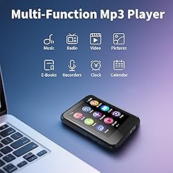 16GB MP3 Player with Bluetooth 5.3, QNGEE 2.4 inch