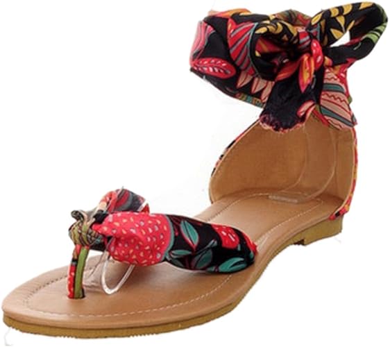 cloth wrap sandals