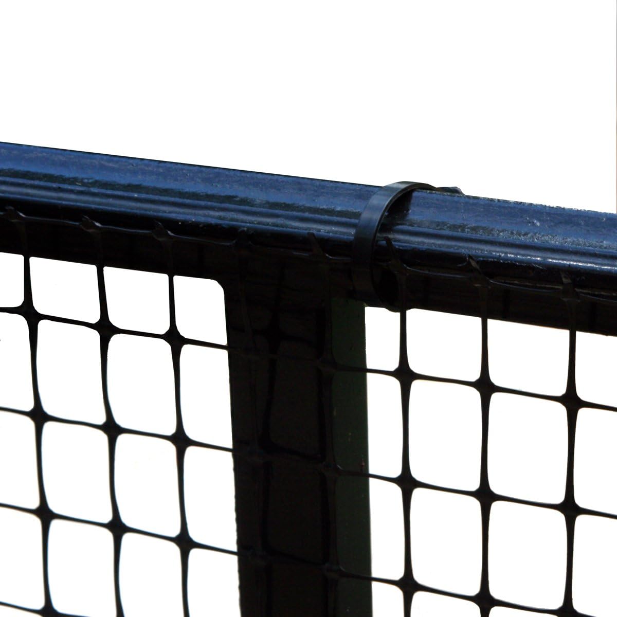 Cardinal Gates Deck Shield Pet Safety Netting, 15-Feet, Black : Netting For Patio Railings : Pet Supplies