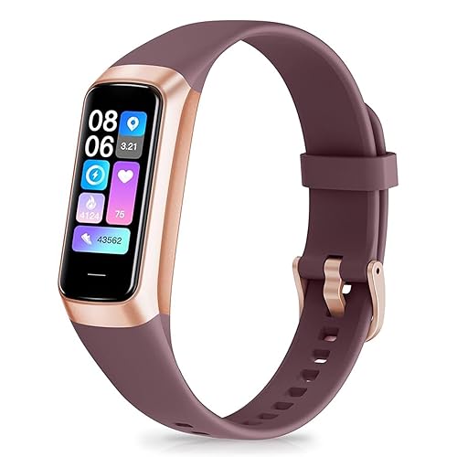 APPBYER Fitness Tracker with 24/7 Heart Rate, Blood Oxygen Blood Pressure Sleep Monitor, Activity Trackers 6 ATM Waterproof,Step Calorie Counter Pedometer Health Smart Watch for Women Men