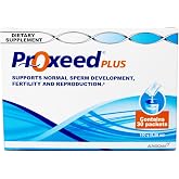 Proxeed Plus Dietary Supplement, Supports Normal Sperm Development, Fertility, and Reproduction, 30 Packets, 150 g (5.29 oz)