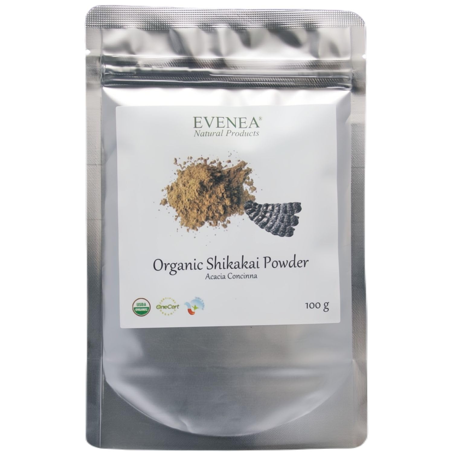 Organic Shikakai Powder for Hair Growth Strength Anti-Dandruff - Premium Quality (100g)