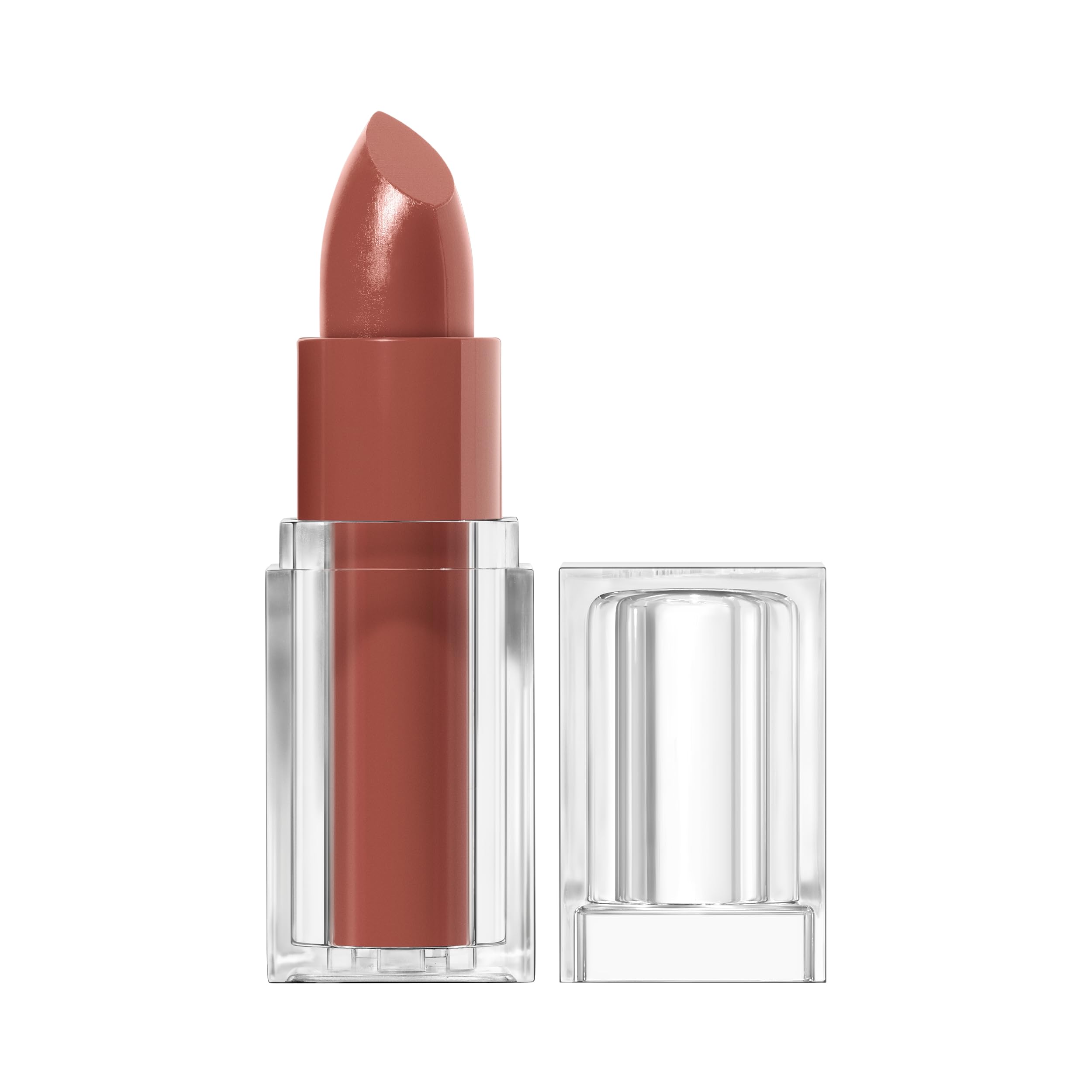 Photo 1 of COVERGIRL Clean Lip Color, Warm Taupe, Satin Finish, Squalane, Avocado & Aloe, Carmine-Free, Non-Drying, 0.12oz