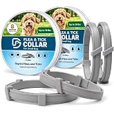 Flea Collar for Dogs Small, Flea &amp; Tick Collar for Small Dogs 4 Pack | Tick and Flea Collar for Dogs, Dog Tick Collar, Dog Flea Collars, Easy to Use, Lasts up to 8 Months