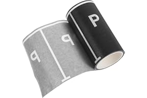 MOLUCKFU 1 Roll Micro Parking Lot Layout Tape Childsafe DIY Miniature Parking Tape for Creative Play