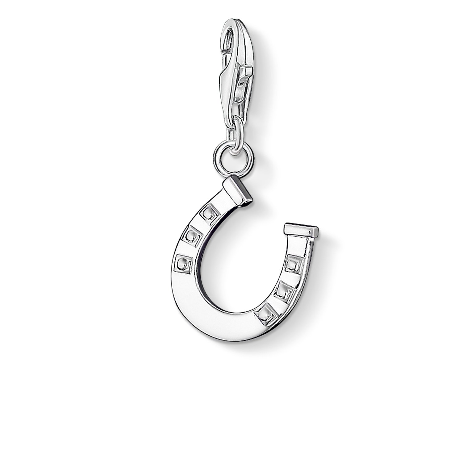 Thomas Sabo Women Charm Pendant Horseshoe Charm Club 925 Sterling Silver 0787-001-12