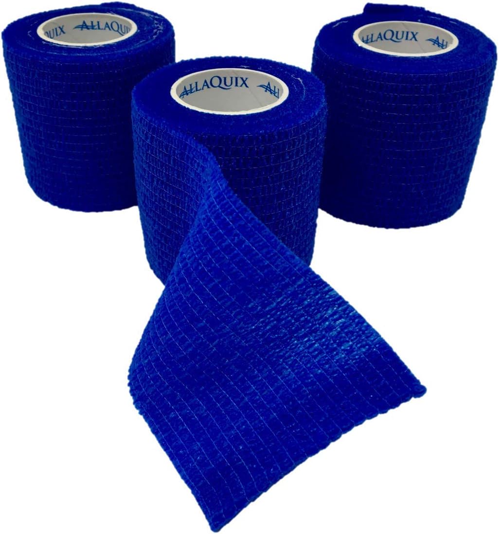 AllaQuix SelfStick Wrap • 3Pack • Flexible NonStick SelfAdherent