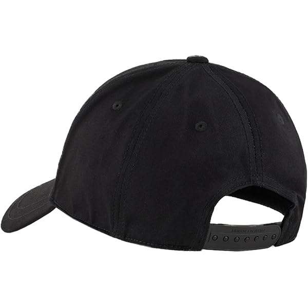 Versace Jeans Couture Black Signature Baseball Cap at Amazon Men's