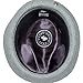 Peter Grimm Depp Fedora Hat w/ Striped Brim (Charcoal, XXL)