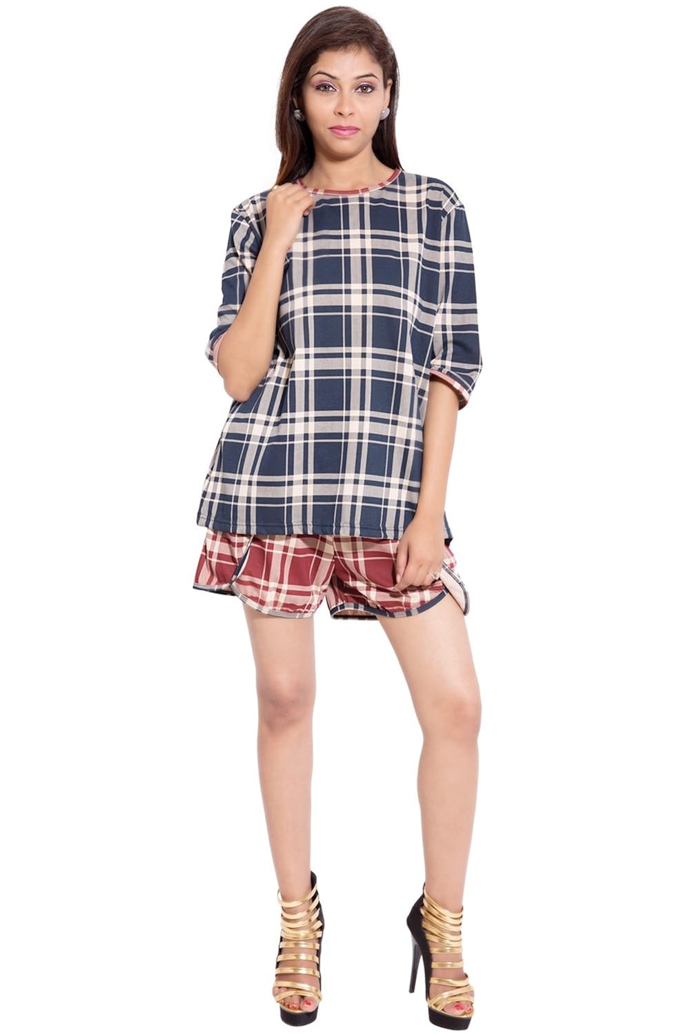 forever9teen women's hosiery night suit set_1ss16-0004/ns1-p