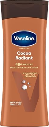 Vaseline Essential Moisture Lotion Cocoa Radiant 400ml Skin Glow Hydration view 1