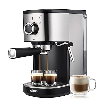 The Cookworks Coffee Brewer Cookworks Espresso Machine With