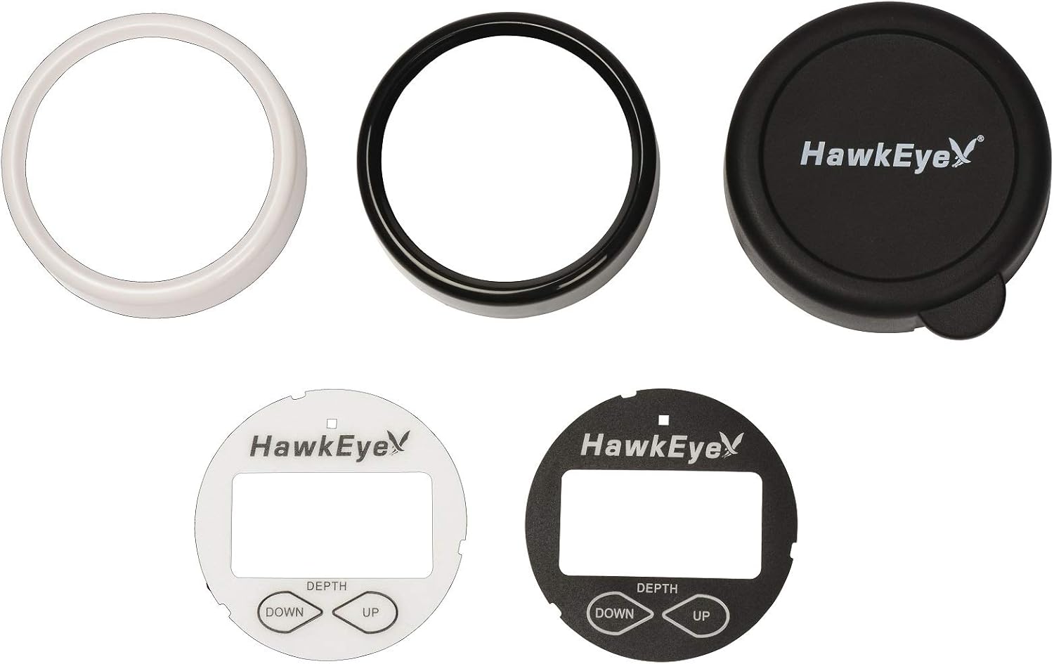 HawkEye DT2B-TM DepthTrax 2B,Black/White