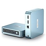 PELADN Mini PC, N5095,8GB DDR4/256GB SSD,Dual