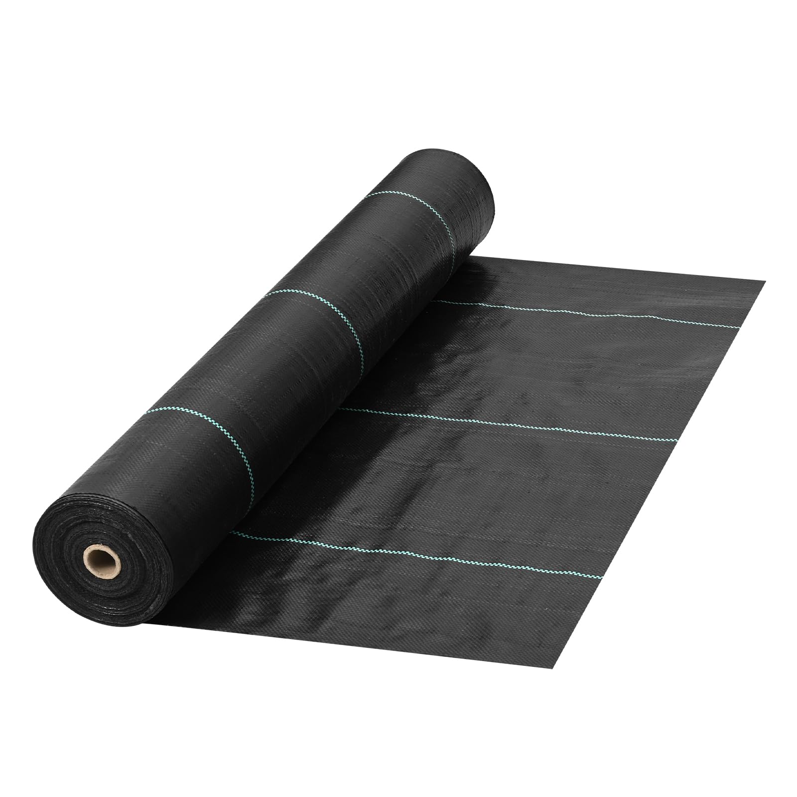 Photo 1 of ***SIMILAR PRODUCT*** FACTORY SEALED*** VEVOR Weed Fabric Barrier Heavy Duty, 4x300FT 5.8oz Weed Blocker Fabric, Woven Landscape Fabric, Garden Fabric Weed Barrier, Weed Control Fabric Ground Cover, Geotextile Fabric, Gardening Mat, Black