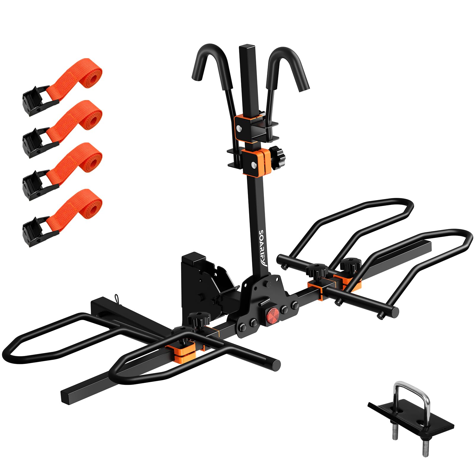 Photo 1 of **reference image**Soarify Platform 2 EBike Rack for Car Hitch Bike Rack for SUV RV Trucks Carrier Bicycle Car Racks 2-inch Receiver (Ebike Rack)