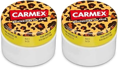 Carmex Moist Lip Balm Pot Wild Edition 7.5g Pack of 2