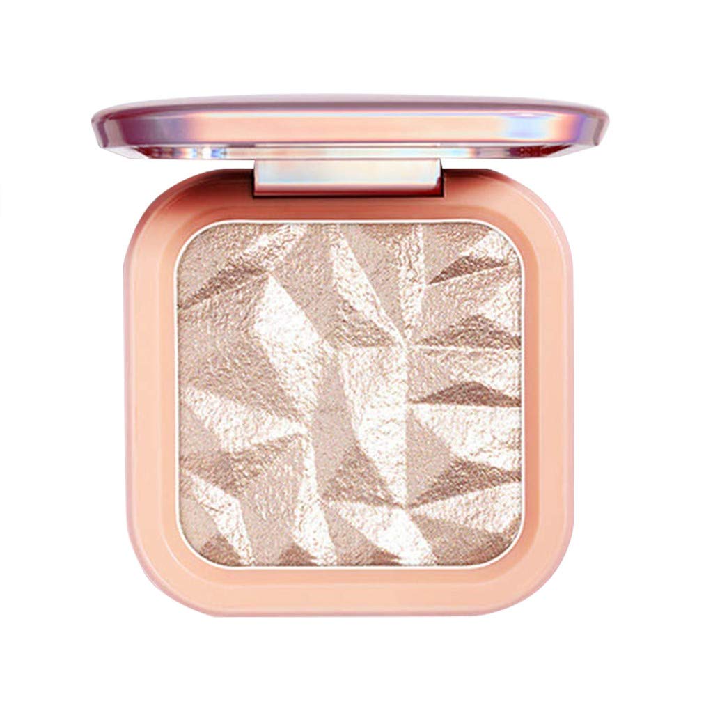 vmree Newest Makeup Blush Cruelty-Free Powder Blush - Shape, Contour & Highlight Face for a Shimmery or Matte Finish, Blendable & Buildable Natural Glow, 0.28Ounce (Champagne Gold)