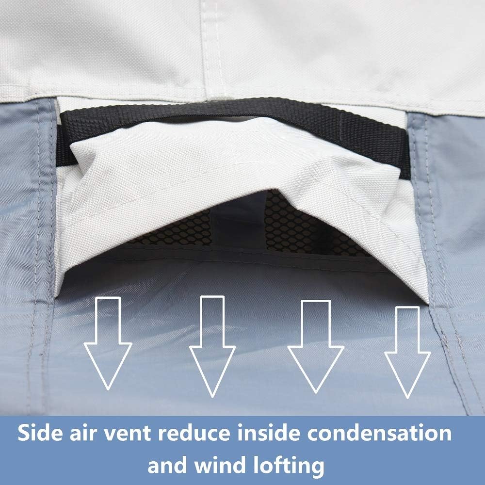 WELLCOOL Waterproof Patio Lounge Chair Cover Heavy Duty Outdoor Chaise Lounge Covers, 68" L x 34" W x 32" H: Kitchen & Dining