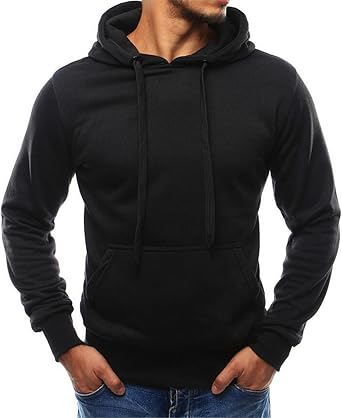 black solid sweatshirt
