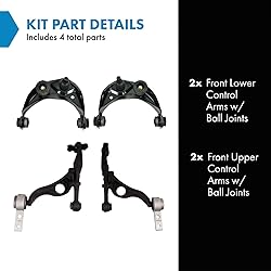 TRQ Front Control Arm with Ball Joint Set