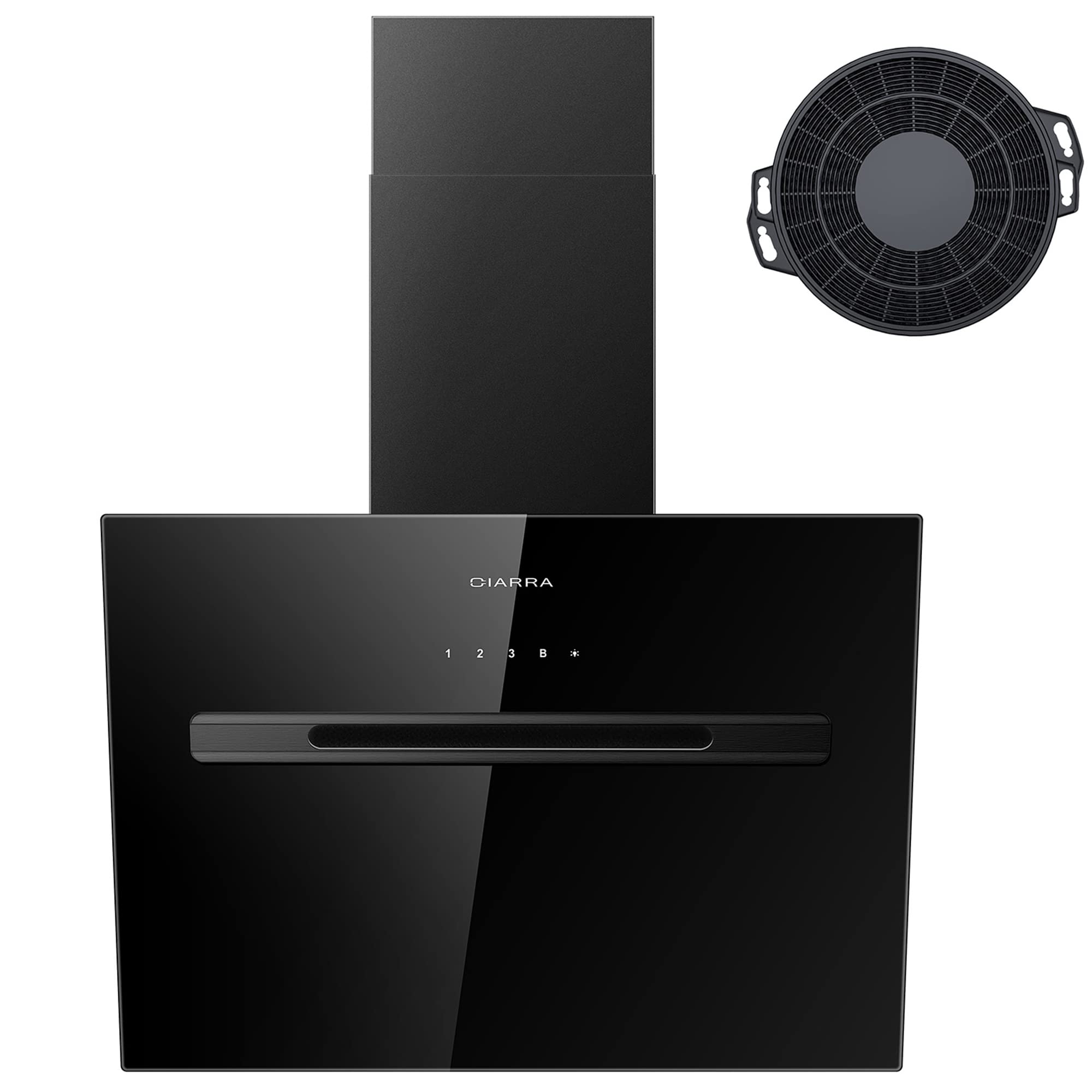 CIARRA-CBCB6736G-Clase-A-60cm-Campana-Extractora-de-Pared-Cocina-Control-Tactil-y-por-WIFI-700mh-Velocidad-Boost