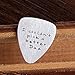 Fathers Day Gift Mens I couldn't Pick a Better Dad Guitar Pick Custom Gift for Daddy Papa Stainless Steel (Matte)