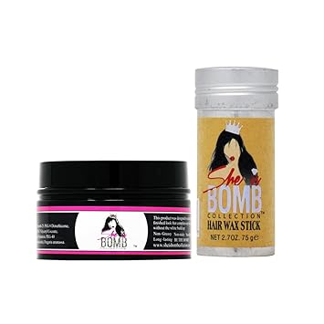 Amazon Com She Is Bomb Collection Edge Control 3 5 Oz Hair Wax