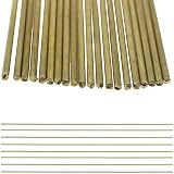 YPLonon 20Pcs Brass Brazing Rods T2 Copper Solder 2mm x 250mm Flux Sticks view 2