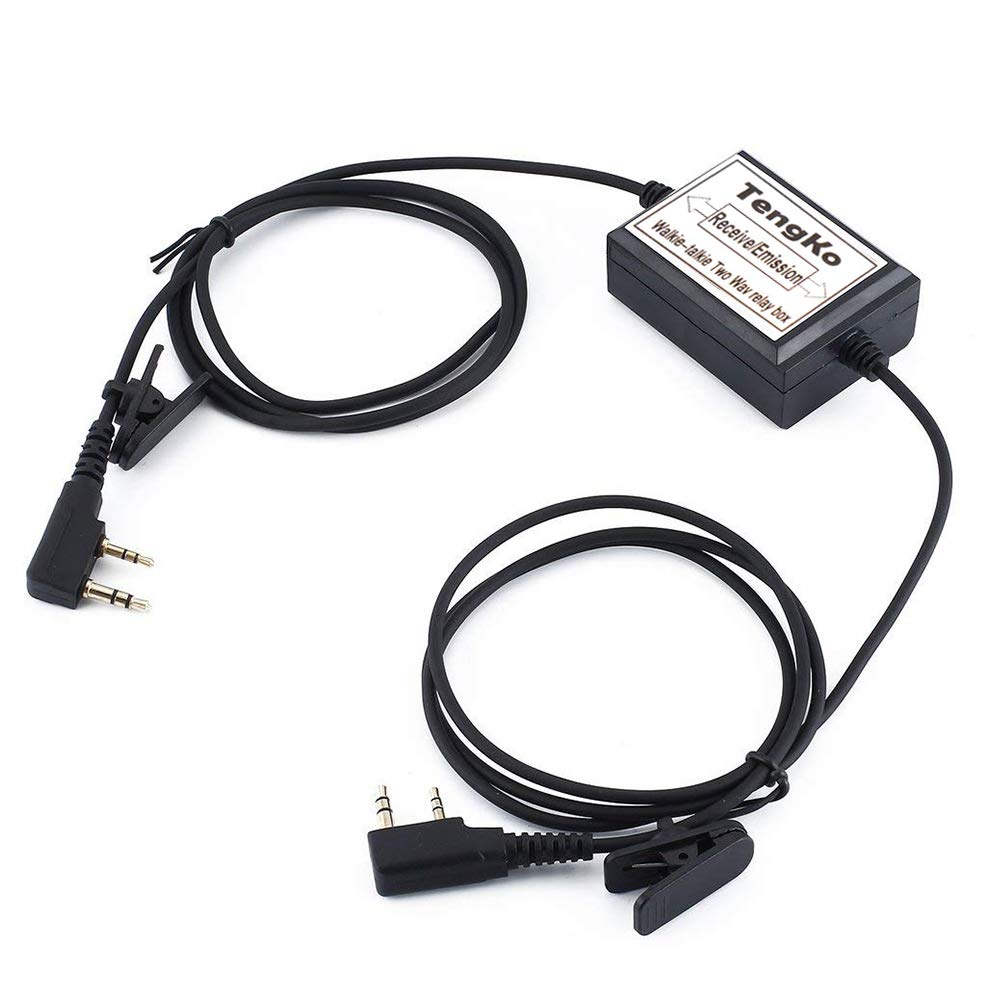 TengKo Walkie Talkie Repeater Box for Handheld Two Way Radio transmit and receive in VHF band or UHF band for Baofeng Wouxun Puxing